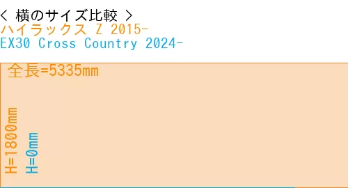 #ハイラックス Z 2015- + EX30 Cross Country 2024-
